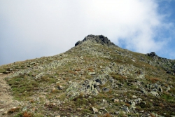 Der Gipfel des Gjeravica.