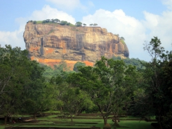 Der Löwensfelsen Sigiriya.
